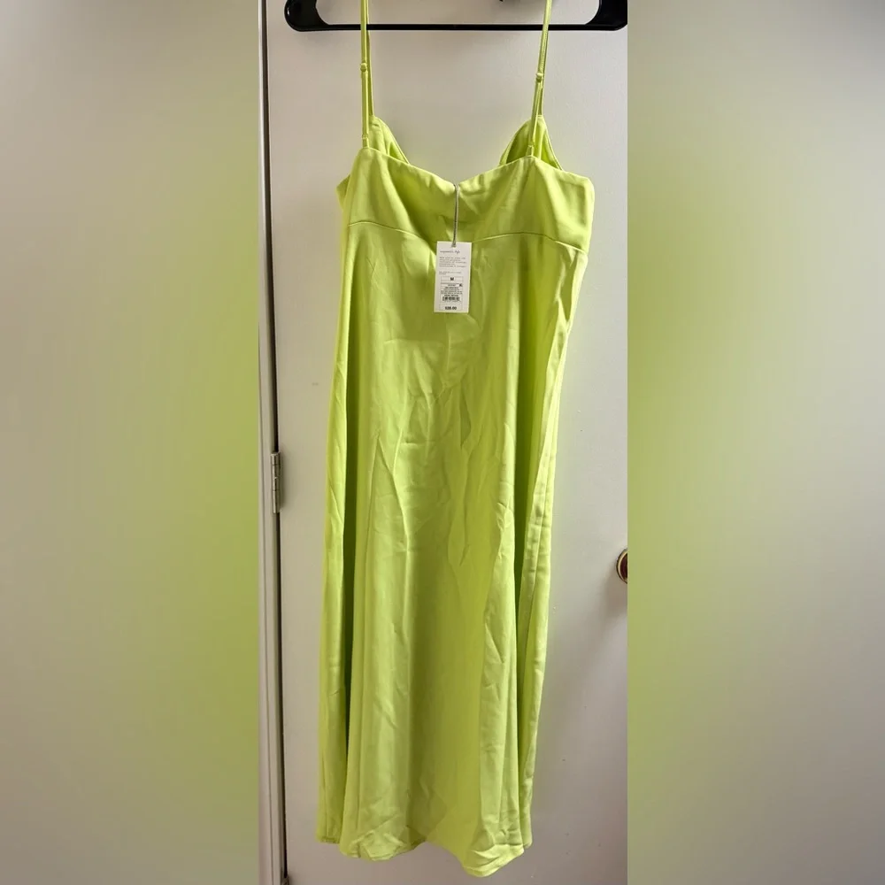 A New Day Vibrant Green Dress - Picture 3 of 3